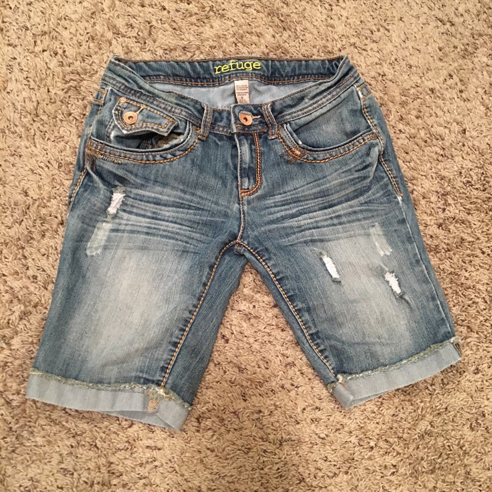Refuge denim shorts